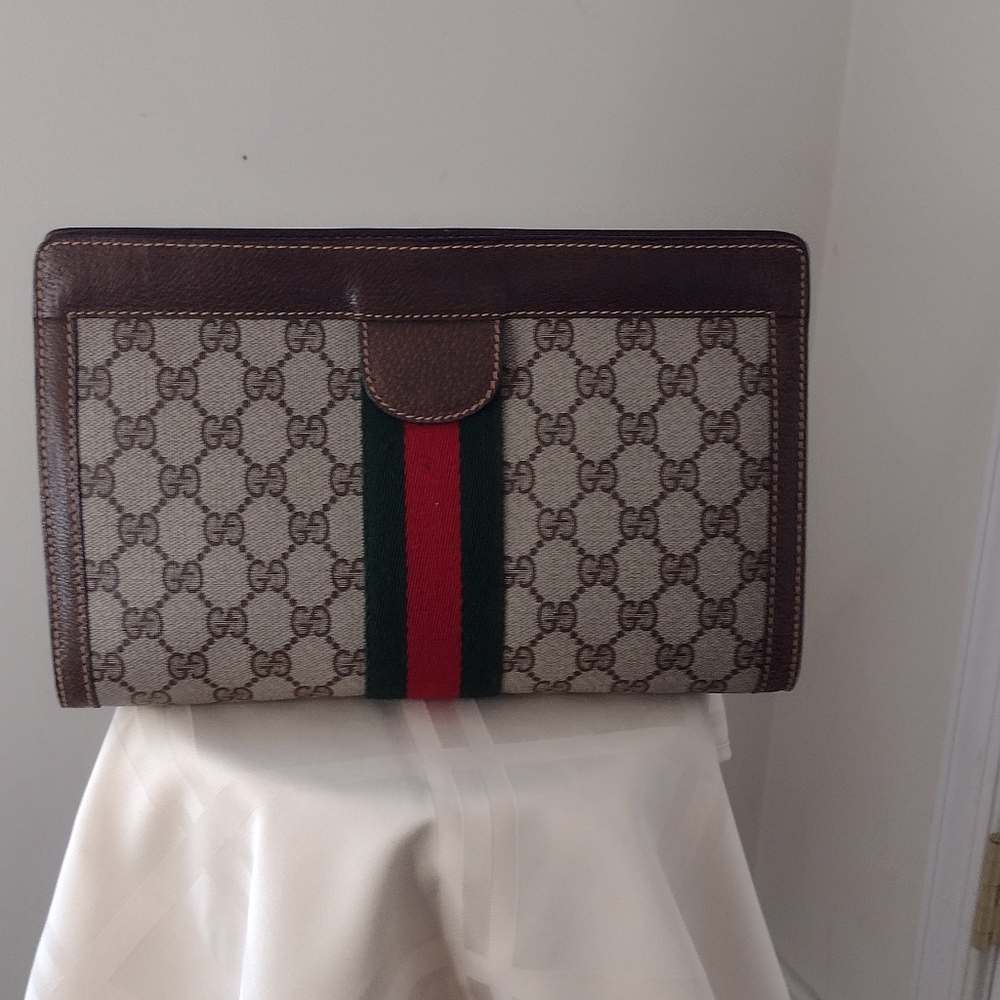 Authentic Vintage Gucci Clutch Bag